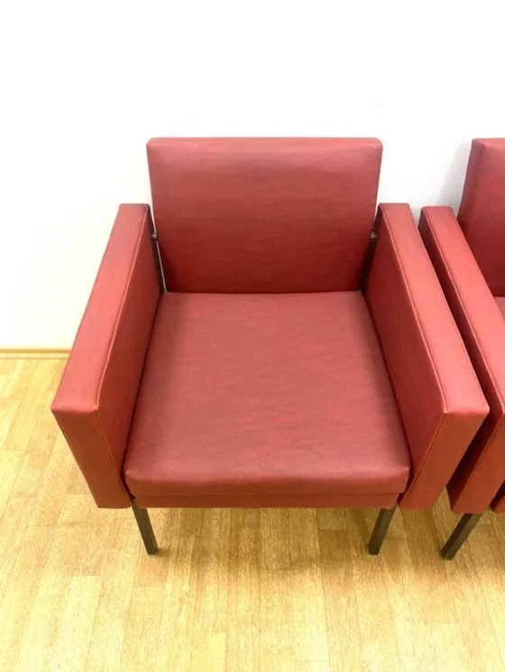 Image 1 of Pair of Retro Industrial Armchairs, 1970s, Czechoslovakia
