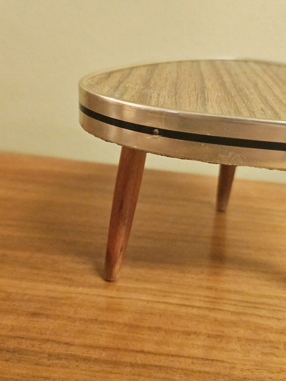 Image 1 of Vintage Windowsill Table Side Table Formica