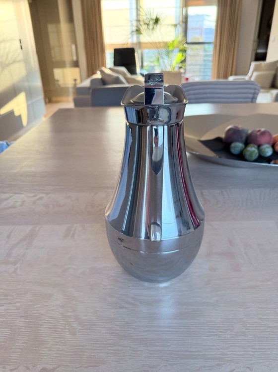 Vintage Alfi Juwel Thermos Flask / Insulated Flask 1L / Chrome Plated – Crockery, polished steel (photo 3 of 22)