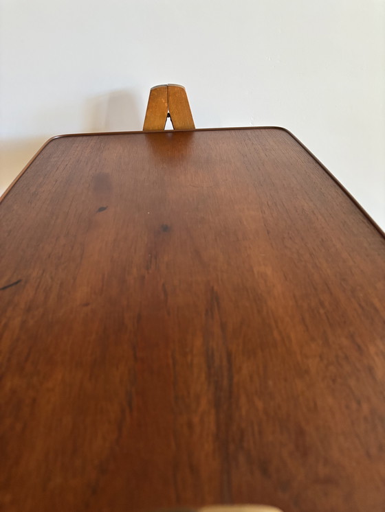 Image 1 of Vintage Scandinavische Opklapbare Serveerwagen Jaren 60/70 M