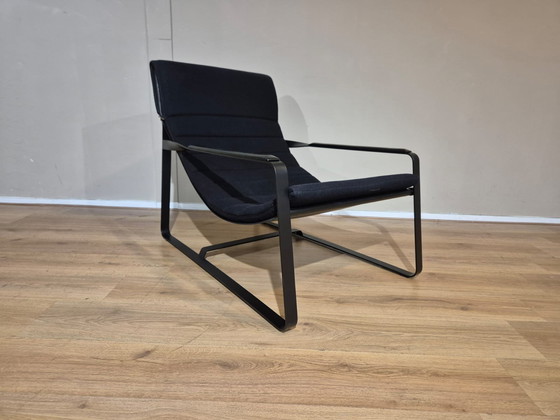 Image 1 of Minotti Hopper - Fauteuil - Relaxstoel - Nieuwstaat - Zwart
