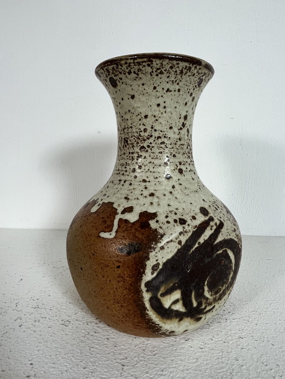 Image 1 of Danish vintage Ting Keramik Polle Danmark vase