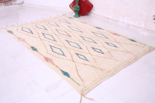 Tapis Beni Ouarain en laine authentisch 300cmx200cm