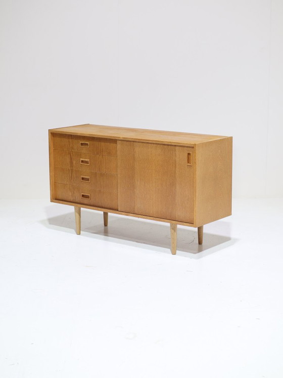 Image 1 of Sideboard with drawers Danish vintage oak