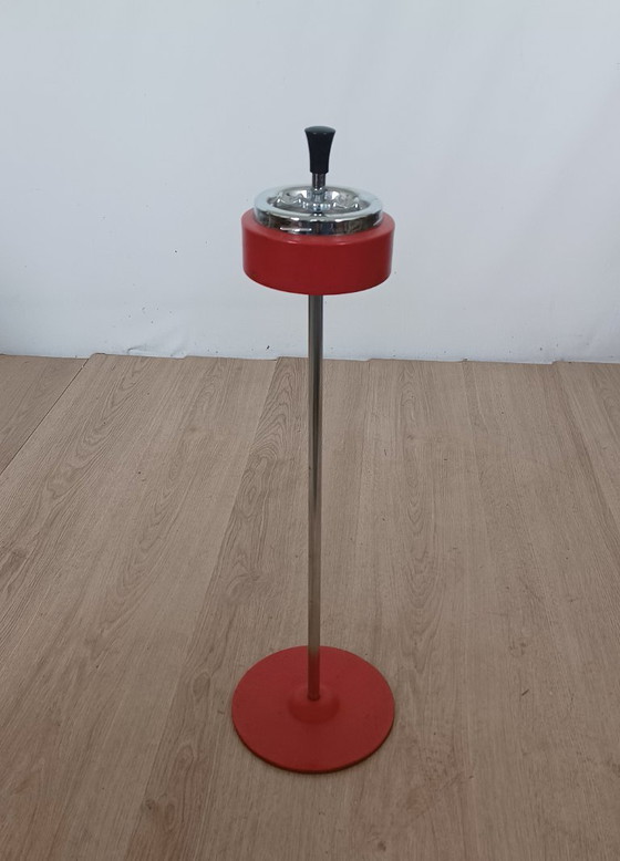 Posacenere da terra Vintage Space Age – Oggetti decorativi, Metal, Plastic (photo 8 of 8)