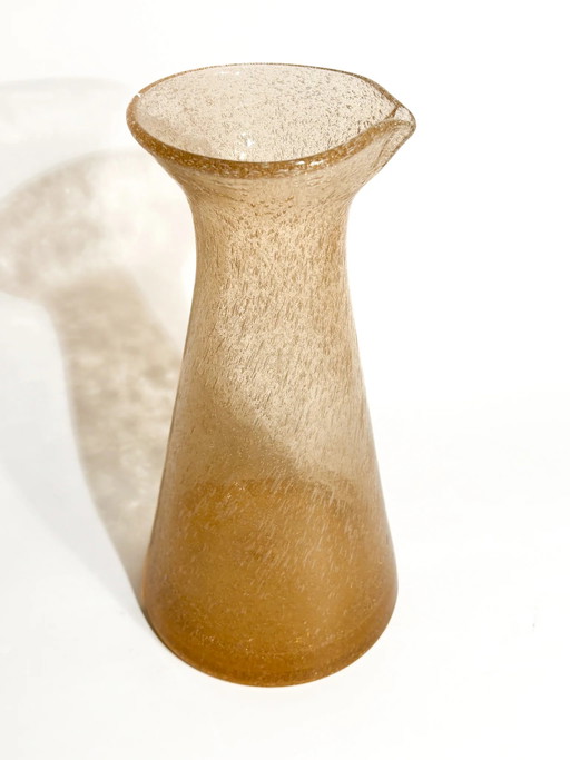 Vase carafe en verre de Murano Pulegoso d'Archimede Seguso, années 1950 – tafelaccessoires, Murano Glass (photo 2 of 5)