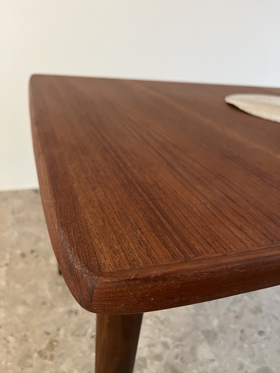 Image 1 of Norwegian mid-century dining table; Gustav Bahus, teak