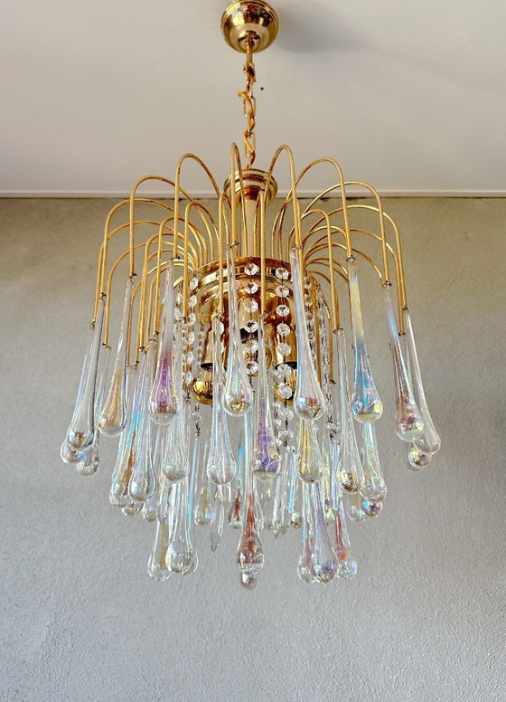 Lustre Goutte Iridescent Vintage – Glass, Metal (photo 2 of 13)