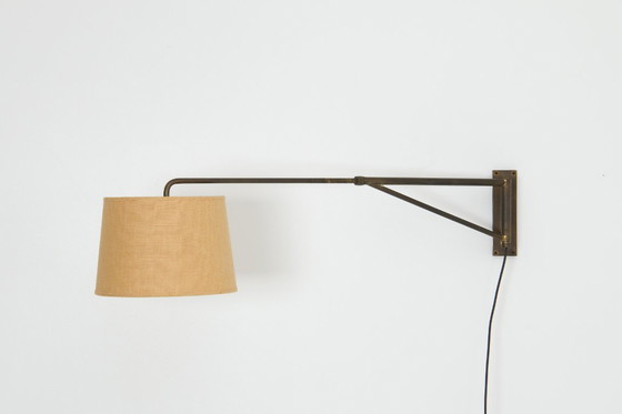 Image 1 of Art-Deco-Wandleuchte mit Schwenkarm