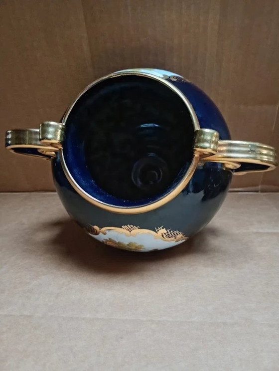 Image 1 of Vintage Italian Porcelain Vase – Sèvres/Limoges Style – Model 1122