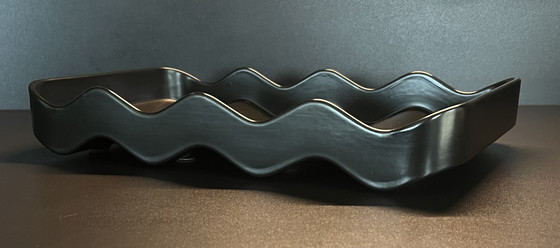 Image 1 of Taschenleerer, Tablett Modell Onda von Makio Hasuike für Revelli, Italien 70er Jahre