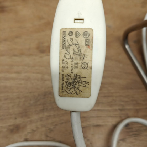 Image 1 of Iconic Philips Infraphil Heat Lamp – 1970s – Complete Set + Extra Bulb + Second Lamp Available 