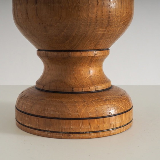 Vintage Wooden Lattice Accent Lamp – Table lamps (photo 11 of 15)