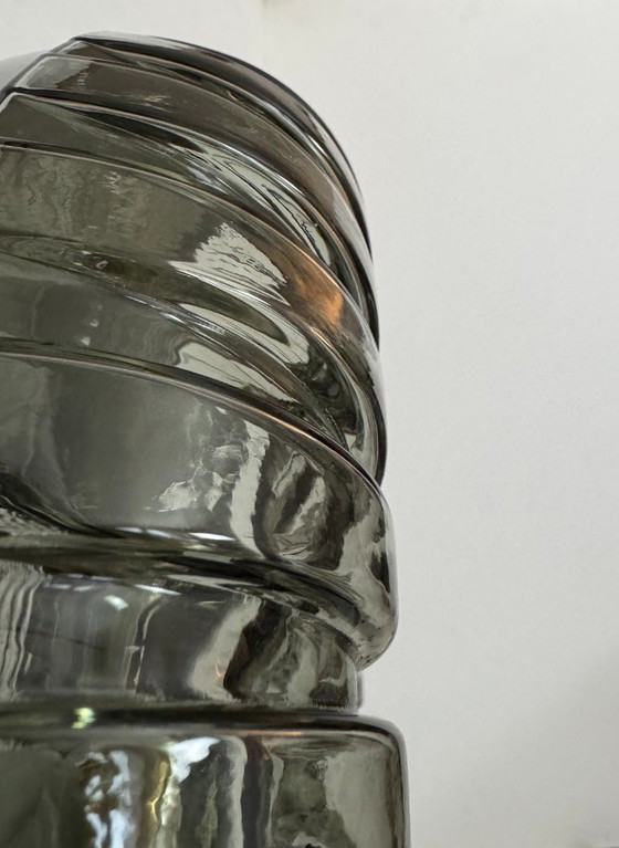 Image 1 of Applique vintage miroir lumineux, Murano et inox poli, Italie, 1960