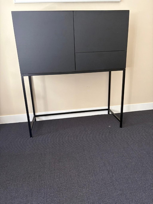 Pastoe Vision Atlas, Black Wooden Sideboard, Tall – dressoirs, Metal (photo 2 of 5)
