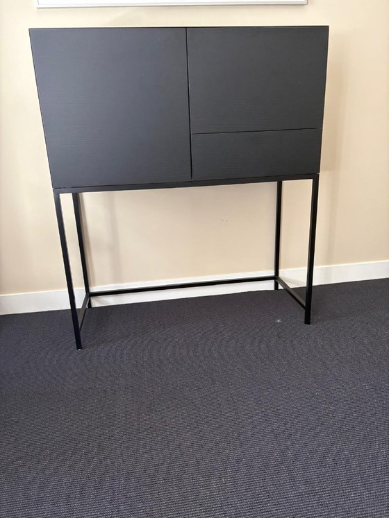Pastoe Vision Atlas, Black Wooden Sideboard, Tall – Metal (photo 2 of 5)
