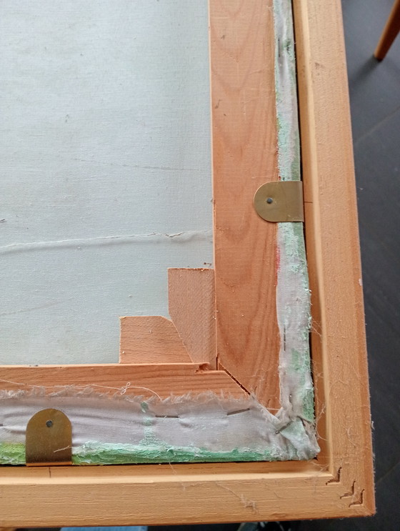 Image 1 of Superbe œuvre d'art peinte à la main en provenance de Tanzanie – Authentique, encadrée et prête à impressionner