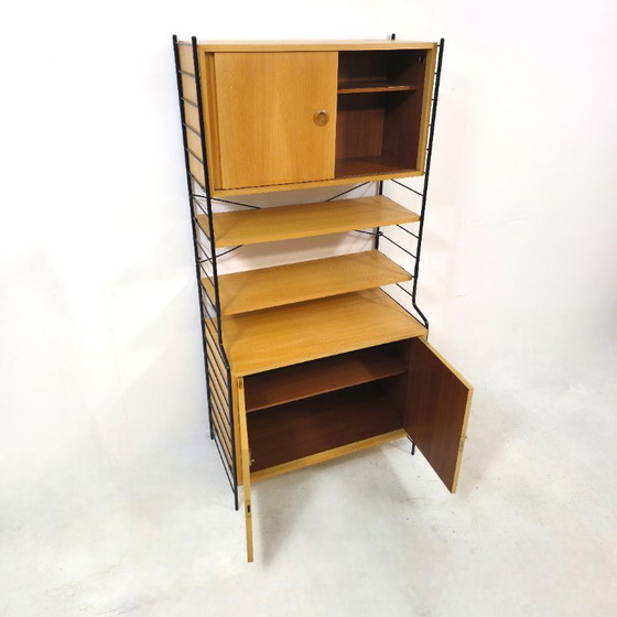 Image 1 of Mobiletto per corde WHB vintage in rovere anni '70