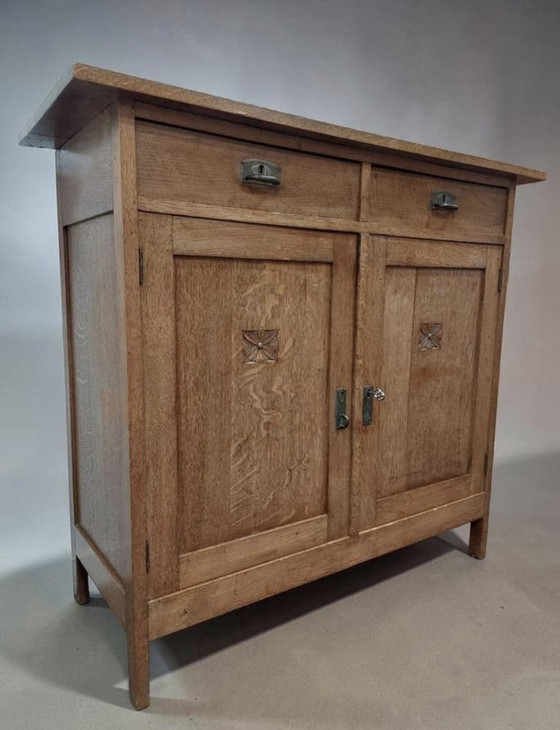 Image 1 of antiker Art-Deco-Schrank, Sideboard, Kommode