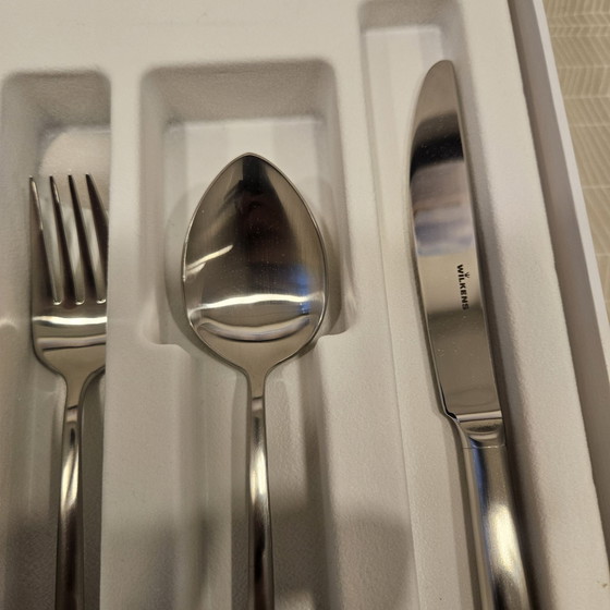 Wilkens Palladio Besteckkassette 6 Personen 62-teilig, Besteckkassetten, Rostfreier Stahl, Silber (Foto 3 von 10)