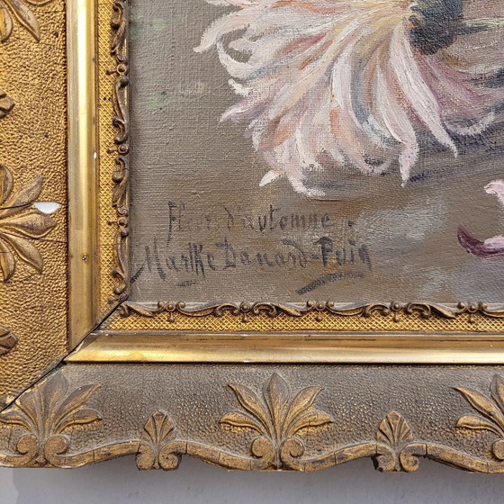 Image 1 of “Fleurs d'automne” Marthe Danard Puig, s. XX – France