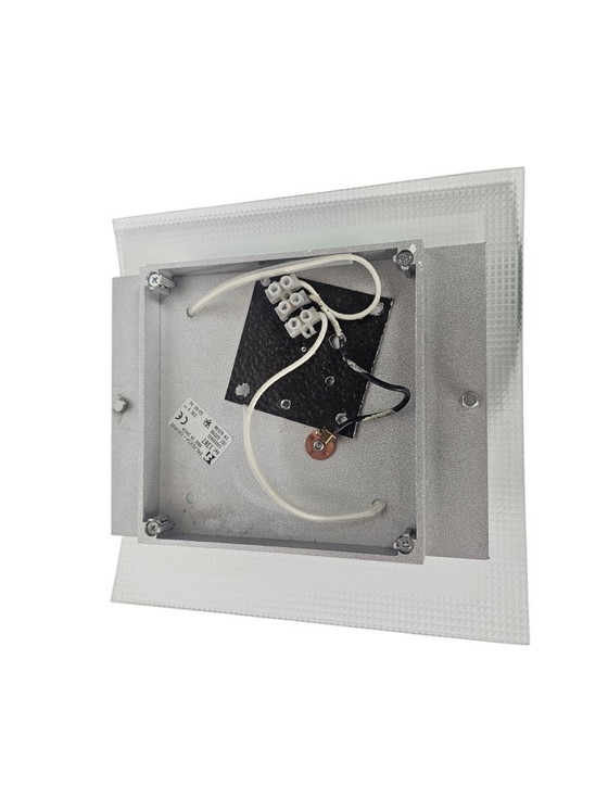 Image 1 of Faladesa & idearte - wandlamp - gesatineerd glas - metaal - Spanje - 80's 