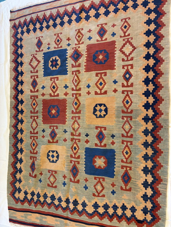 Image 1 of handgeweven Kilim-tapijt