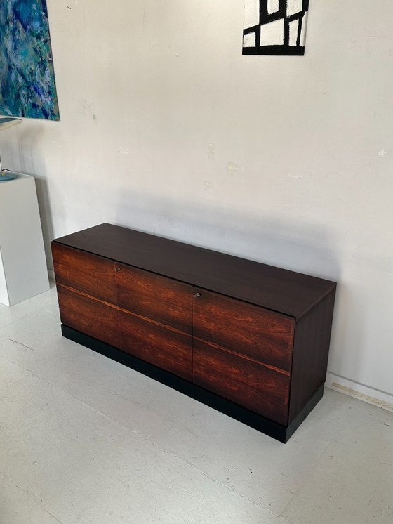 Image 1 of Rare Modernist Sideboard in Palisander Veneer by Oswald Vermaercke for V-Form, Belgium, 1960s
