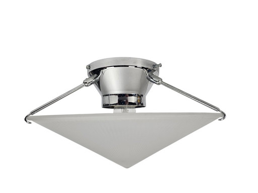 Mailand Iluminacion – Chinesischer Hut – Metall – Glas – Spanien – 3. Viertel des 20. Jahrhunderts