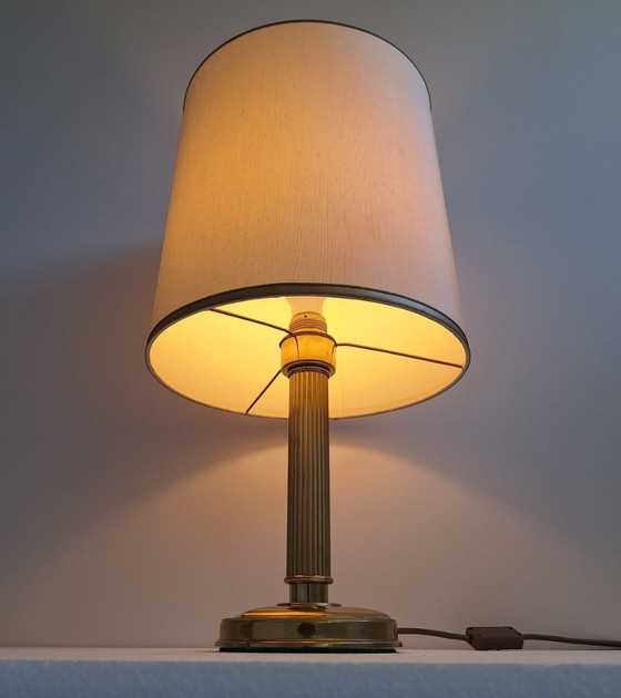 Image 1 of Lampe vintage avec pied pilier, années 1960
