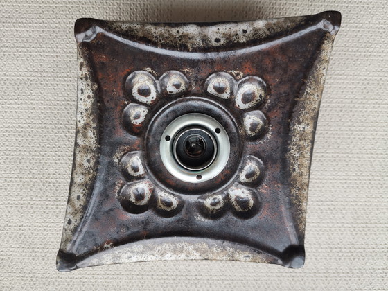 Image 1 of 1 of 9 Space Age Fat Lava Ceramic Wall Lamps