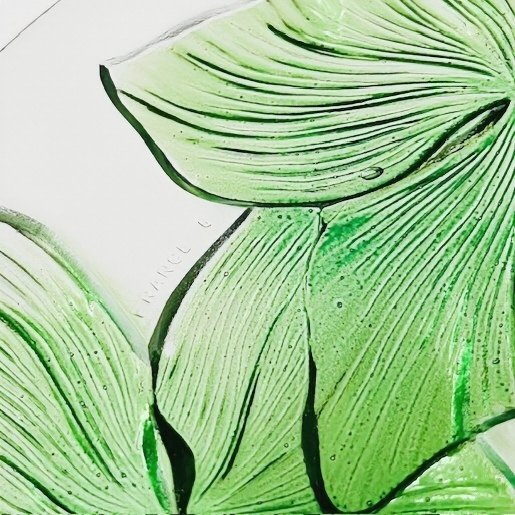 Image 1 of Bol en verre vintage Luminarc Arum de style Art Nouveau des années 1950