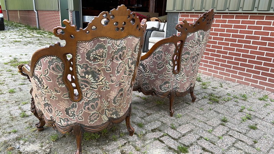 Image 1 of 2 fauteuils baroques