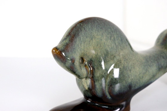 Image 1 of Vintage ceramic mid - Century horse