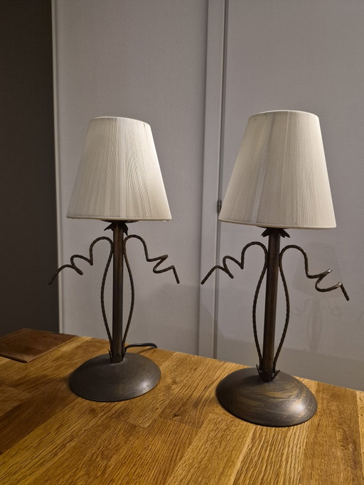 Paar Vintage-Lampen