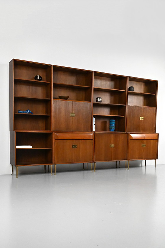 Image 1 of Italiaanse modulaire boekenkast