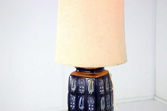Image 1 of West Germany Ceramic Floor Lamp 942-45 Vintage