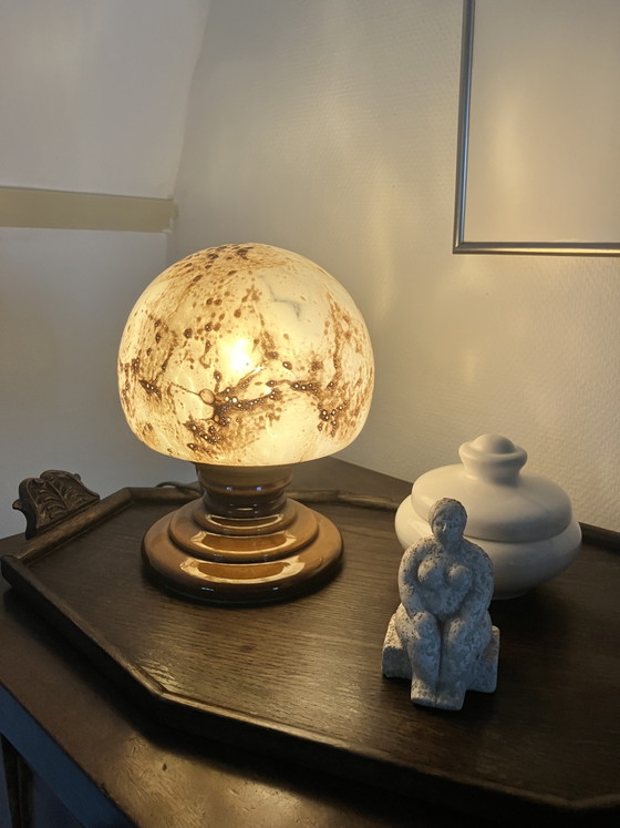 PAN Ceramic Marbled Table Lamp – PAN Keramik, Glass (photo 3 of 15)