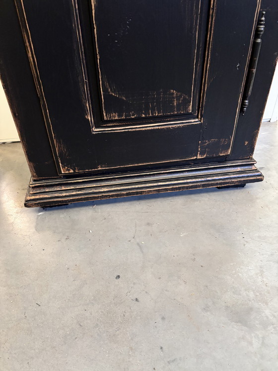 Image 1 of Antique Brocante single-door cabinet / sideboard / wardrobe