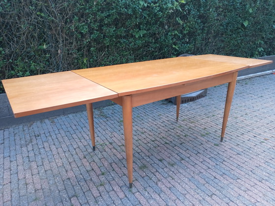 Image 1 of Baumann dining set table 6 chairs