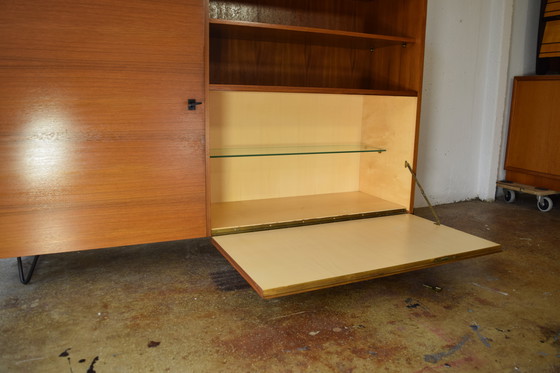 Image 1 of Mid - Century highboard vintage sideboard cabinet chest of drawers