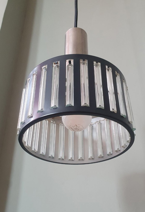 Image 1 of Lampada a sospensione vintage in stile Space Age di Schmahl & Schulz, design tedesco di metà secolo.