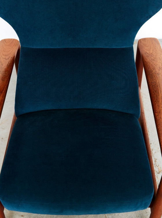 Image 1 of Rock Royal fauteuil met voetenbankje van Sven Ivar Dysthe voor Arnestad Bruk