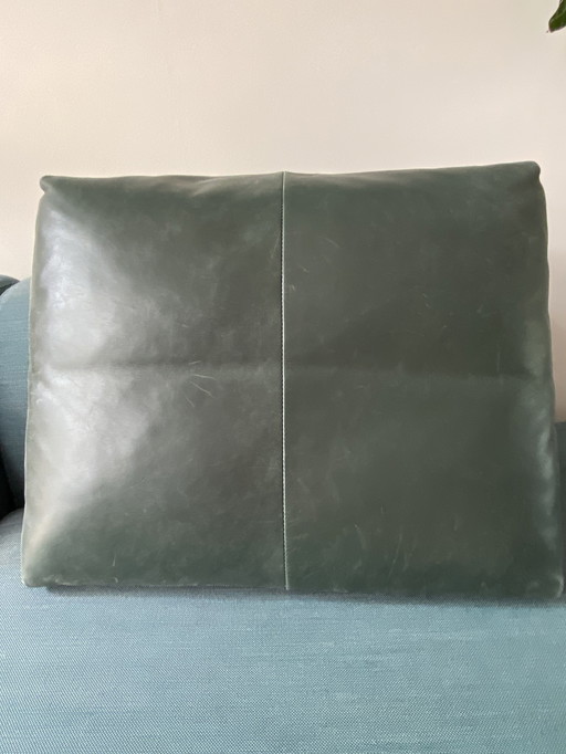 Coussin de foin en cuir