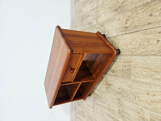 Scandinavian Teak TV Hi-Fi Cabinet, 1970s – TV furniture, Wood (photo 3 of 12)