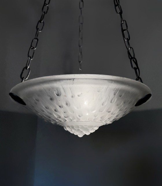 Image 1 of Verre Muller Art Deco chandelier