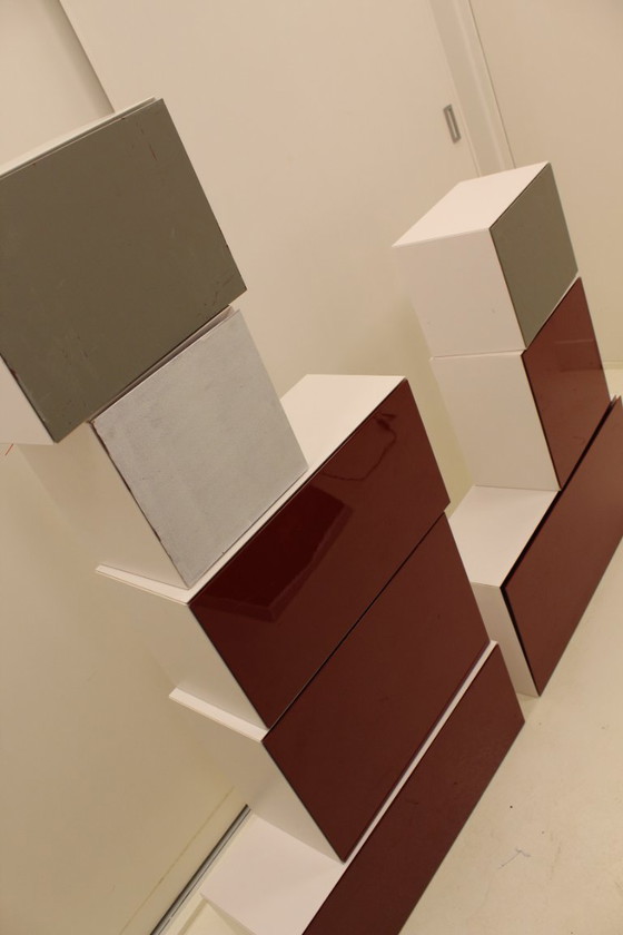 Pastoe Vision Elements Boxes 8 stuks – Wandkast, Mdf, Hout (photo 10 of 15)