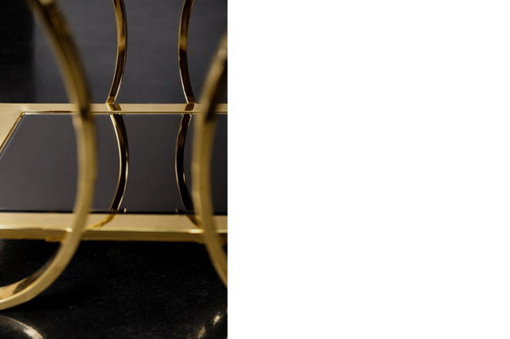 Image 1 of Vintage Mid-Century Italian Modern Glass Coffee Tables, 1960s, Set of 2