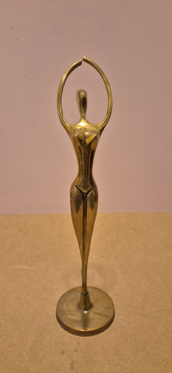 Image 1 of Vintage brass ballerinas