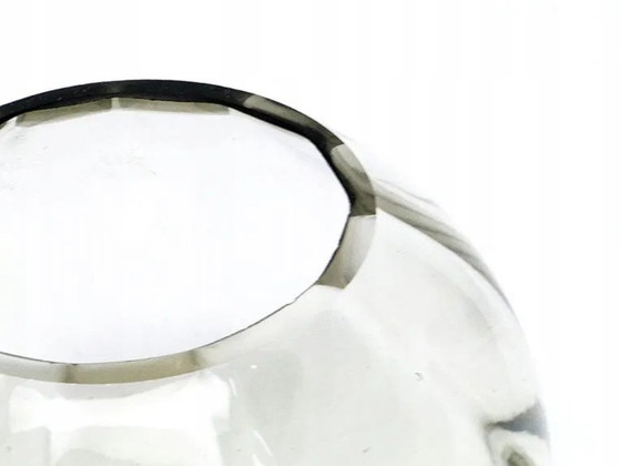 Art Deco Vase from Niemen Glassworks, Poland, 1930s, Grey (photo 7 of 10)
